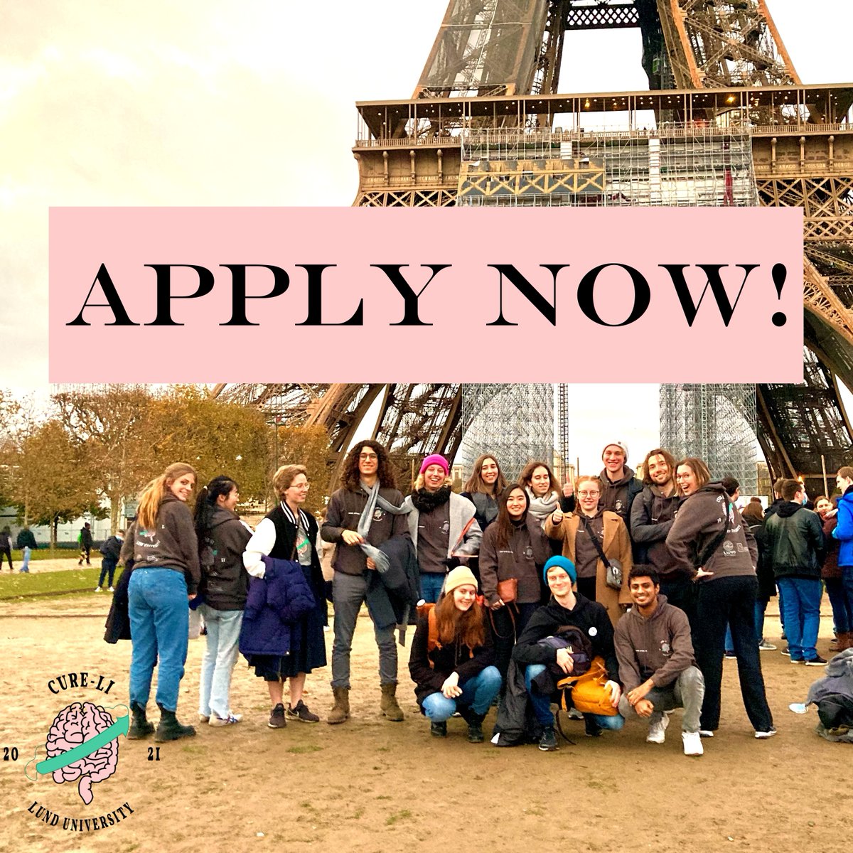 Do you also wanna solve problems using synthetic biology and be a part of team Lund 2022? Apply now!

If you are a K or B student at LTH, you can apply via LADOK to the KBKF10 course.

For other students at Lund University, this is the application form!

forms.gle/UsA1UBGnwQTxAP…