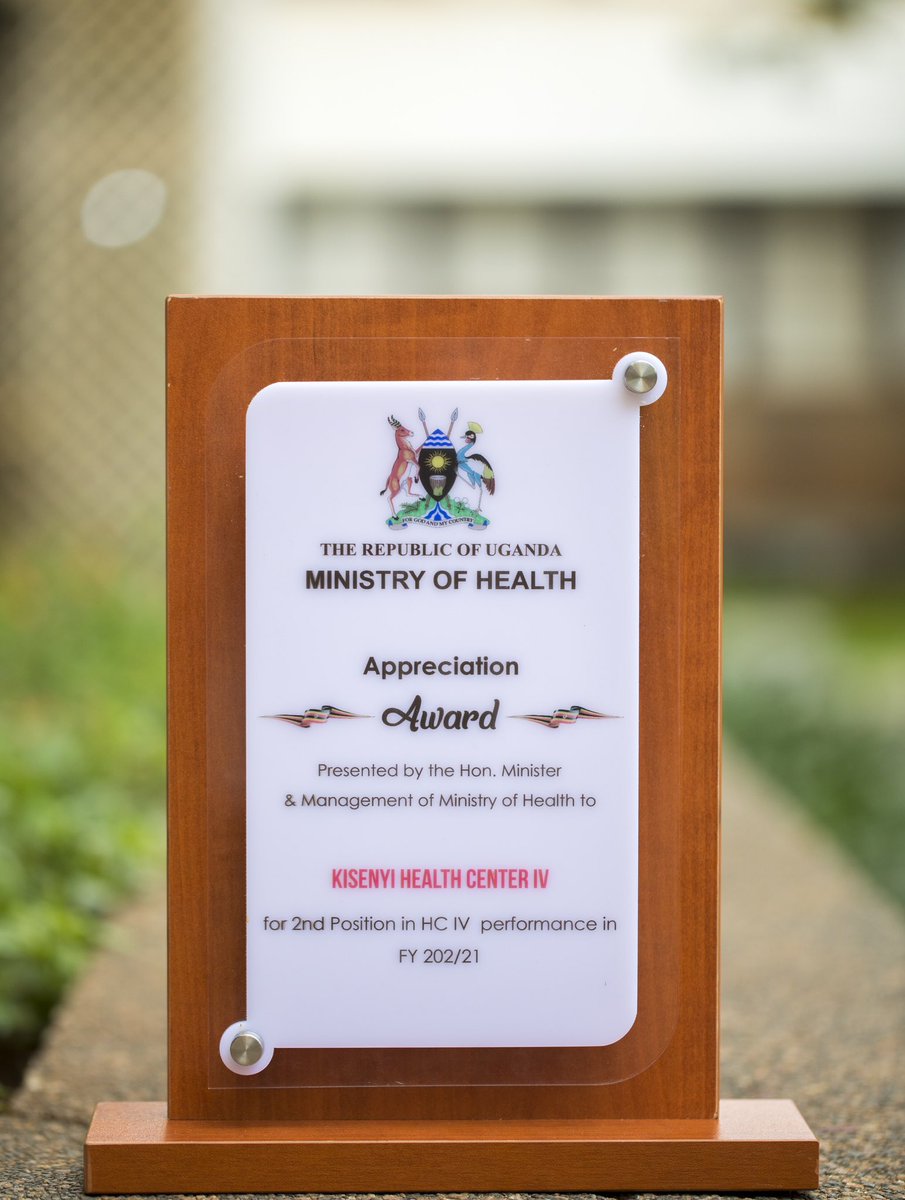 Two <a href="/KCCAUG/">Kampala Capital City Authority (KCCA)</a> Health Centers have been recognised as the top two best performing HC1V in the 2021 performance appraisal by <a href="/MinofHealthUG/">Ministry of Health- Uganda</a>. Kawala and Kisenyi Health centers were ranked out of  236 HC1Vs nationwide against the following quality indicators;

Follow Thread 1/5