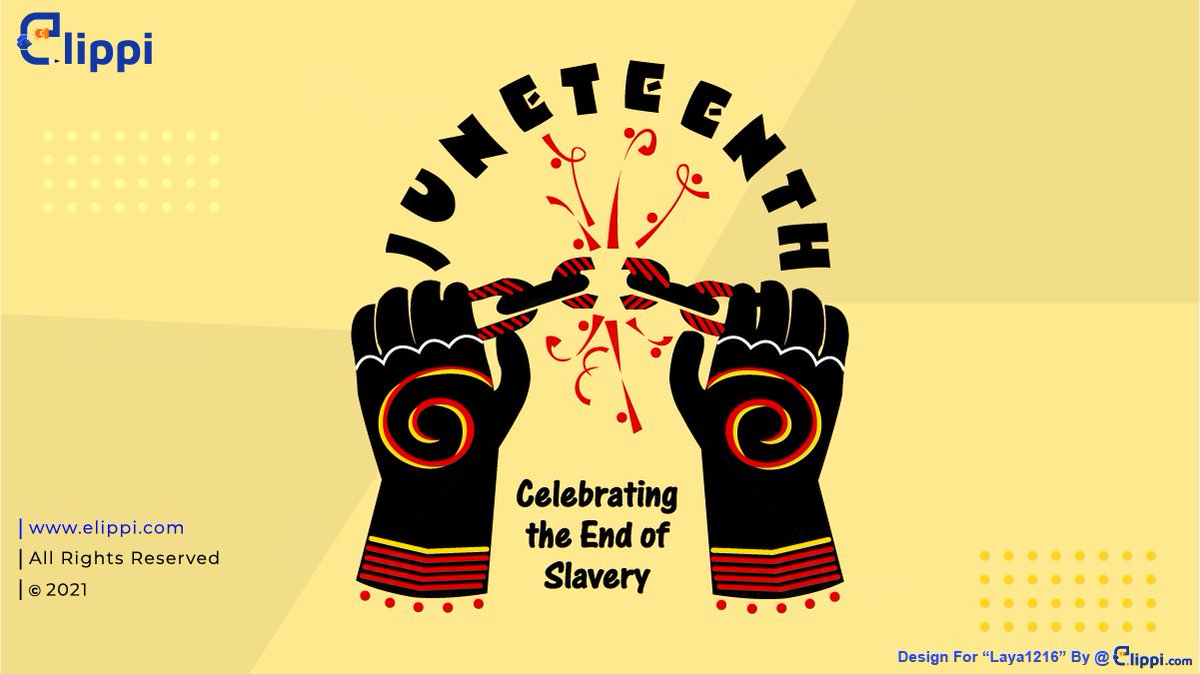 elippiOfficial's tweet photo. Celebrating the End of Slavery Illustration Done For Laya1216

We are available to be hired. You can DM, visit our website, email us for any query or say hello to us.

💌 elippi.official@gmail.com

🌐 https://t.co/10LjOFZM5s

Feedback is always welcome.
#needgraphicdesign https://t.co/kaKFg7KZsC