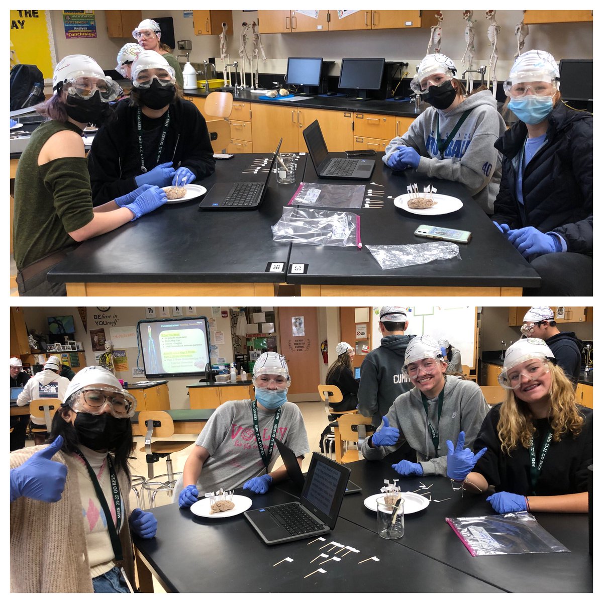 MrsMedlockMHS's tweet photo. HBS students have been โmapping the brain and today we finished with the ๐ง dissections! 11th period!
#PLTW #HBS #weRmedina #MCCCPLTW
PLTW is a collaboration between MCCC and MCS https://t.co/eOlkNf0NxQ
