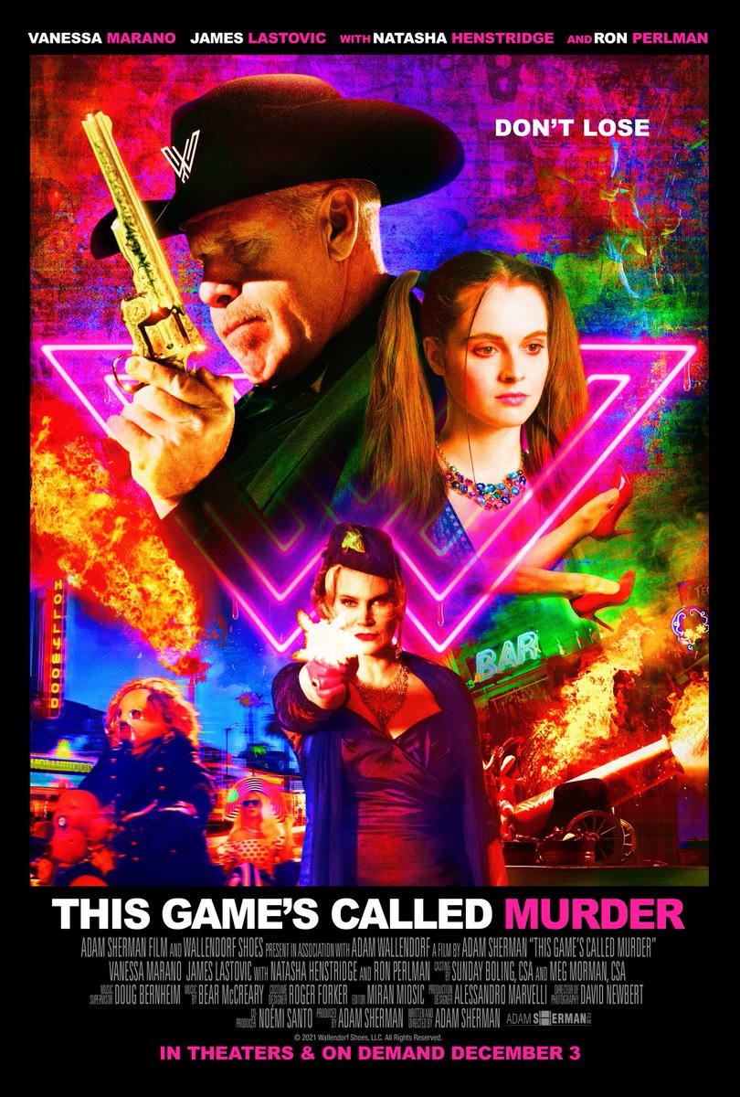 #ThisGamesCalledMurder December 3rd! Hold onto your hats. <a href="/adamshermanfilm/">Adam Sherman</a> <a href="/CrankedUpFilms/">Cranked Up Films</a>