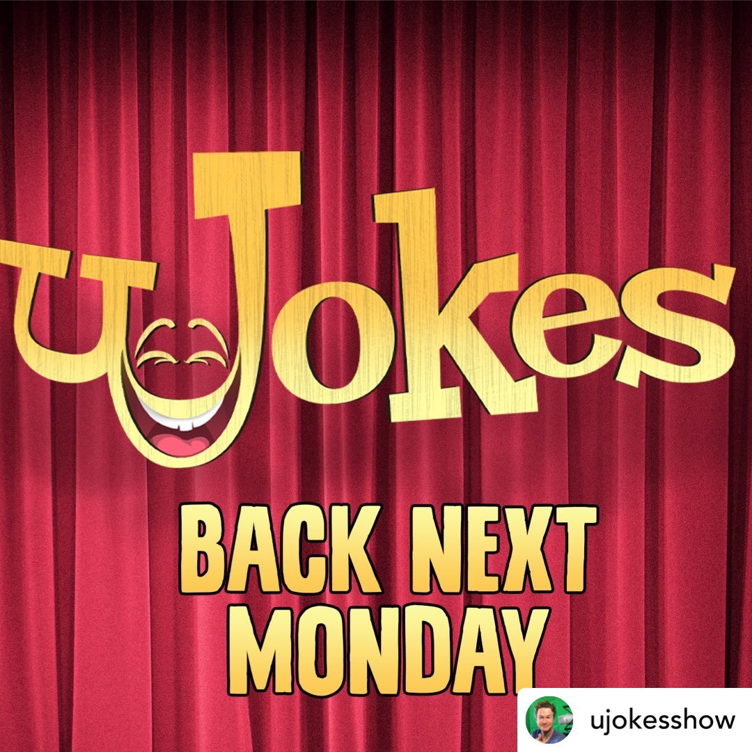 PostmasterRadio's tweet photo. Just a reminder that #Ujokes is off tonight, but stay tuned for my podcast on last week’s show coming soon! https://t.co/GHoGapS8uo