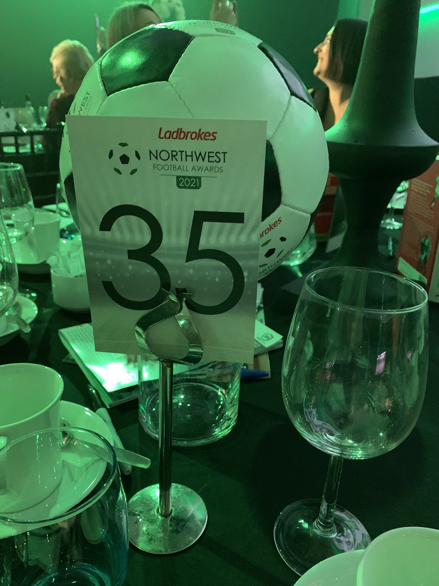 MBFSportTherapy's tweet photo. .@NWFAwards #NWFA2021 Naughty table in effect #table35. PS, @mrdanwalker you got #hipflexor issue? Need it sorting before @bbcstrictly? Give us a shout #sportstherapy #injuryrehab https://t.co/mjQVNJKTwT