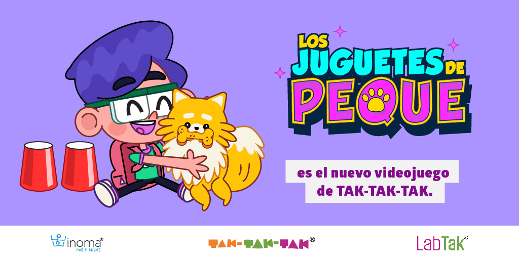 InomaMexico's tweet photo. Nuestro nuevo videojuego de Lenguaje y Comunicación ya está disponible para que todas las niñas y niños puedan desarrollar su comprensión lectora. ¡Los juguetes de Peque ya está disponible en https://t.co/XzE6V7A8pl, Google Play y App Store! https://t.co/dsUs5Snxdd