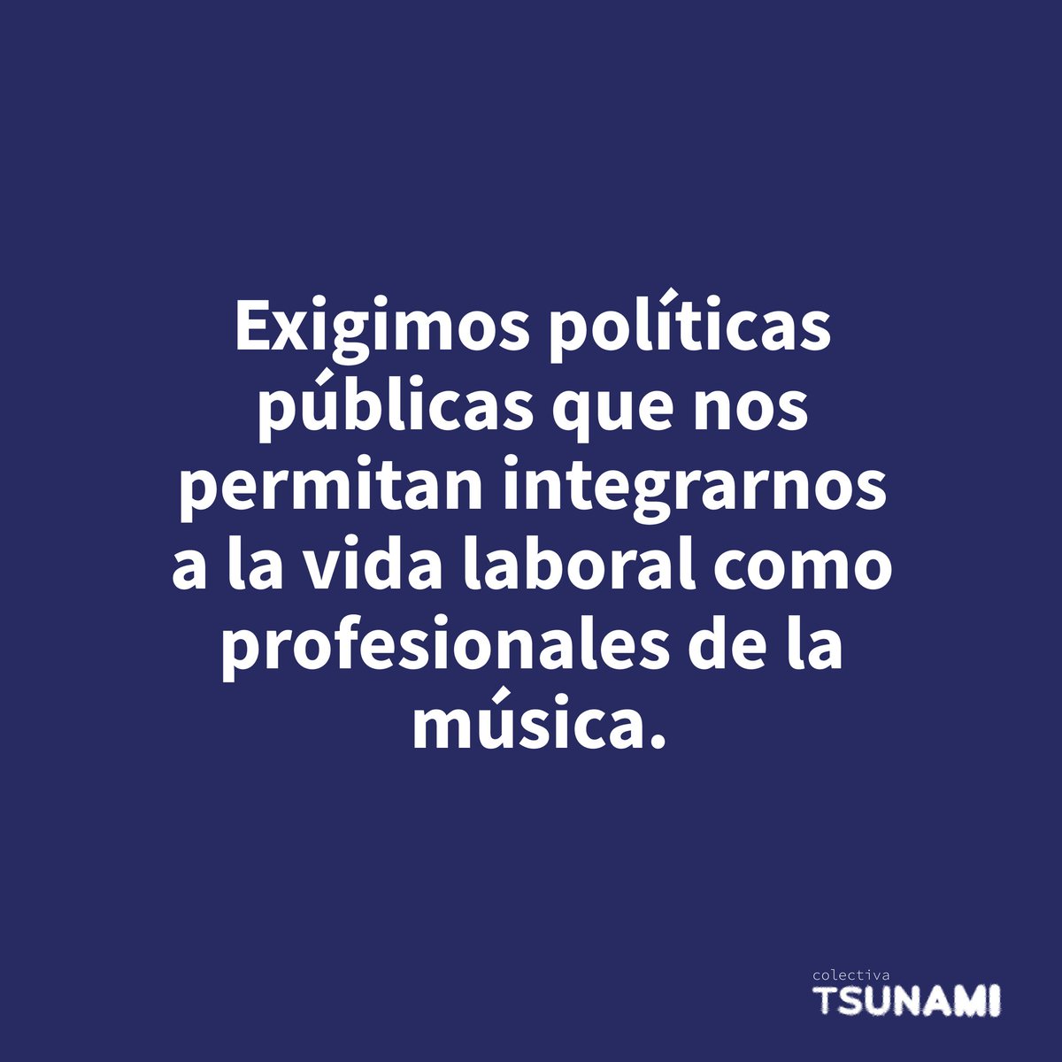 tsunamimusica's tweet photo. Según datos recabados por el INEGI en las dos últimas décadas, las mujeres encuentran más obstáculos para desarrollarse profesionalmente que los hombres ¿Crees que el panorama ha cambiado? ¡Queremos políticas incluyentes para las mujeres músicas! #DíaDelMúsico #MujeresEnLaMúsica https://t.co/DJxQcU3iVQ