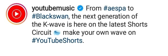 LUMINARSENE's tweet photo. ℹ INFO

#BLACKSWAN sont listé avec des artistes de la 4ème génération kpop comme #Aespa et #Itzy sur la playlist  "Refresh your #YouTubeShorts soundtrack" https://t.co/VePopOjPhI