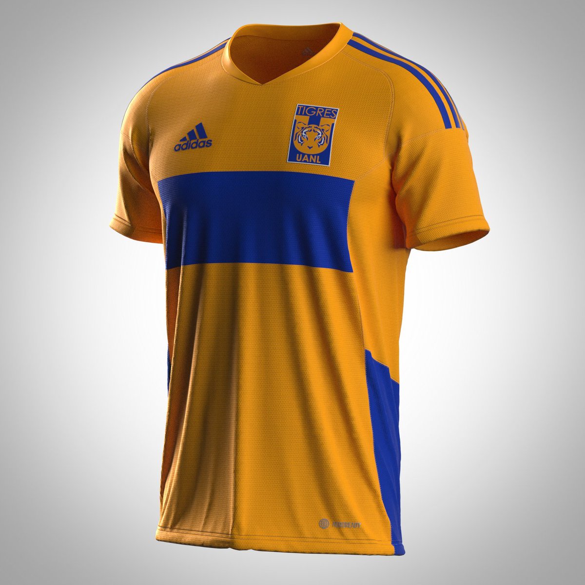 TigresJersey's tweet photo. Nos comparte @marito_plottier este concepto de como luciría la nueva camiseta de @TigresOficial si @adidasfootball optara por el template #Condivo 22.
@adidasmx: no le busques, no le muevas. No arruines otra camiseta de local más. Incluso la de visita, invierte colores, y listo. https://t.co/dvJkePseOr