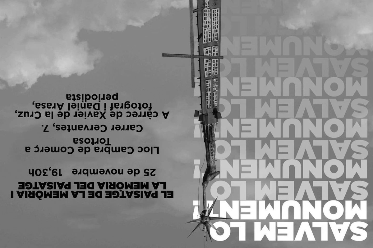 Mentre arreu (a Tortosa també) es convoquen actes pel dia 25 per a la lluita contra la violència masclista, el mateix dia alguna gent continuarà la seva lluita per a conservar una pila de ferralla feixista al mig del riu Ebre. 🤮