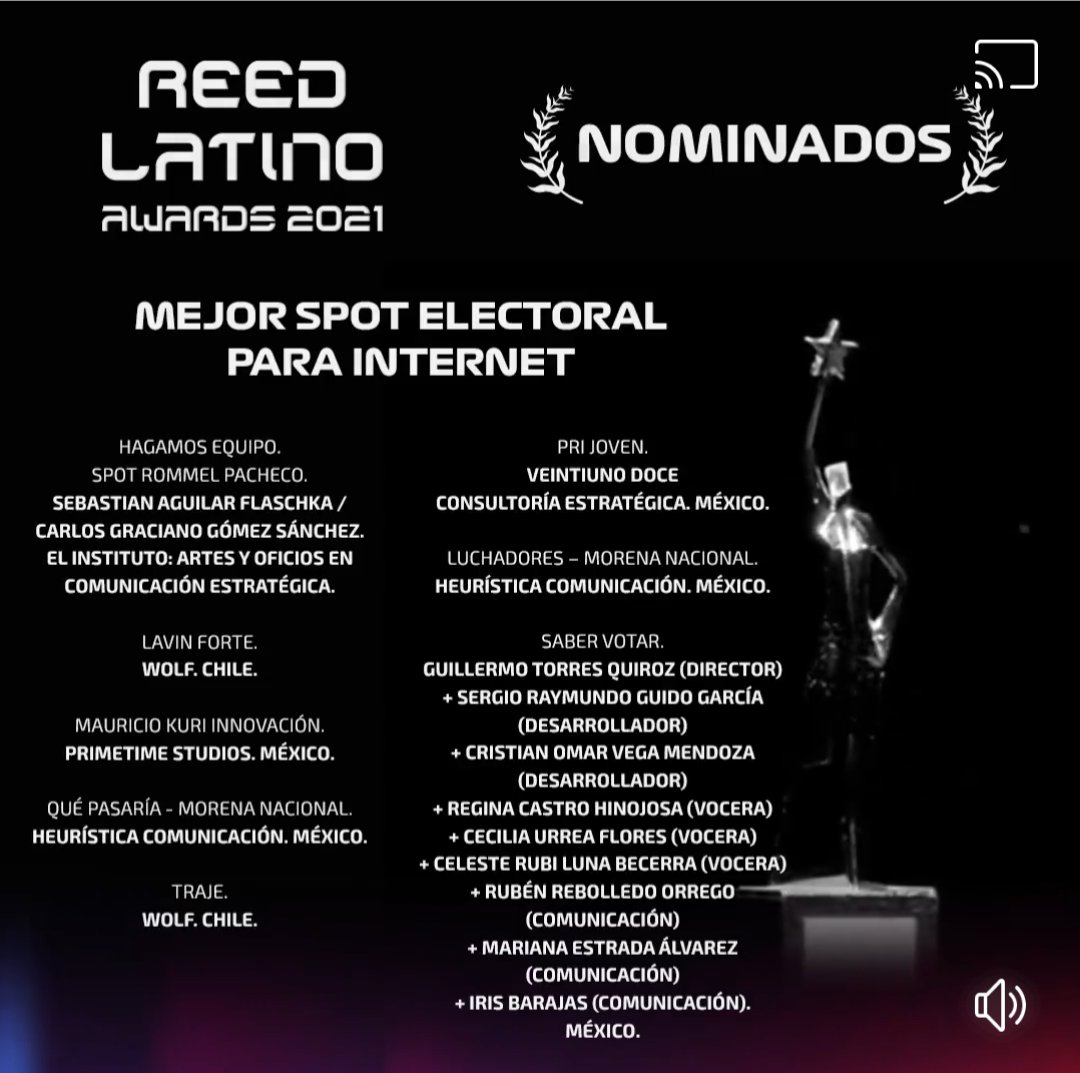 Estamos listos!! <a href="/ReedLatino/">Reed Latino</a> 

En el <a href="/Instituto_/">El Instituto</a> somos un gran equipo.
Felicidades a nuestros estrategas Sebastián Aguilar Flaschka, <a href="/OlivaBarrosS/">Oliva Barros</a> y <a href="/CarlosGra/">Carlos Graciano</a>