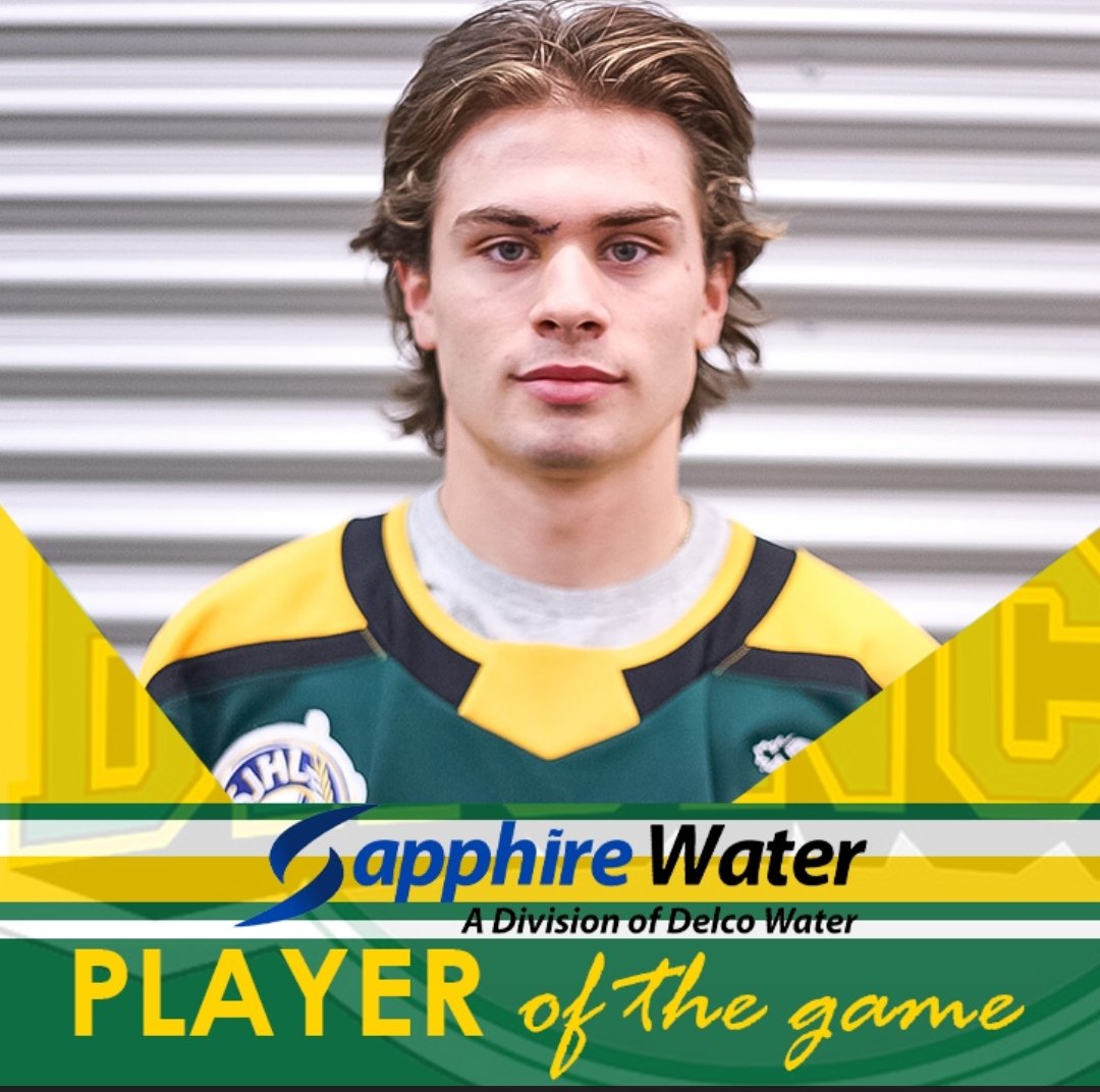 HumboldtBroncos's tweet photo. A goal and an assist, including a shorthander for Lucas Ceccarelli in our 5-1 win over the @ndjrahounds yesterday!
He's your Player of the Game Sponsored by Sapphire Water a Division of Delco Water.
Now up to 23 pts in 23 games for the rookie.
#GiddyUp https://t.co/6uklJzn1dZ