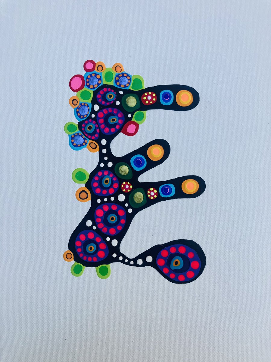 JohnFMetcalf's tweet photo. Some small acrylic paintings from 2021 https://t.co/LvdUn74dev