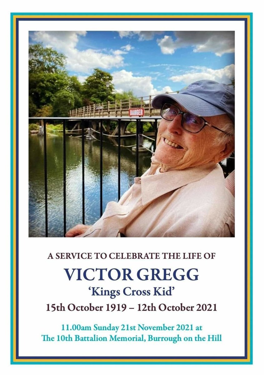 Rob_PePsii's tweet photo. Yesterday we said goodbye. 

I’m thinking about parking up for good, I want to keep those boys company on this lonely hill.

Victor James Gregg 
15/10/1919 - 12/10/2021

10th battalion
Arnhem paratrooper 🪂
Last man standing. https://t.co/kMutTnagAq