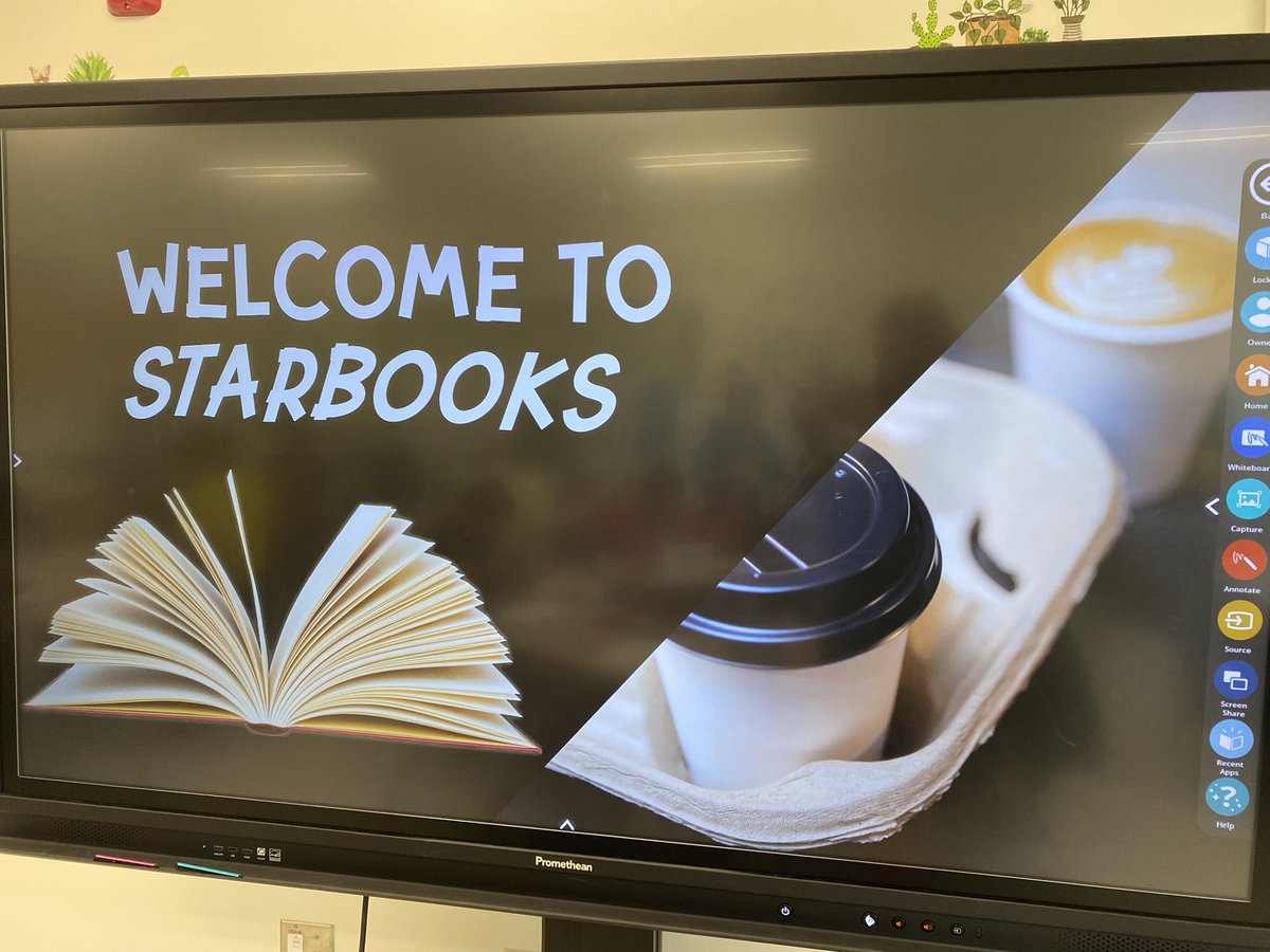 We had so much fun launching our newest PBL at “Starbooks”! Our book tasting made us realize we have a problem! We only have ONE cookbook in our class library &amp; it doesn’t represent our beautifully diverse classroom! Stay tuned for our student created DQ #gogpgators <a href="/GoshenPostES/">Goshen Post ES</a>