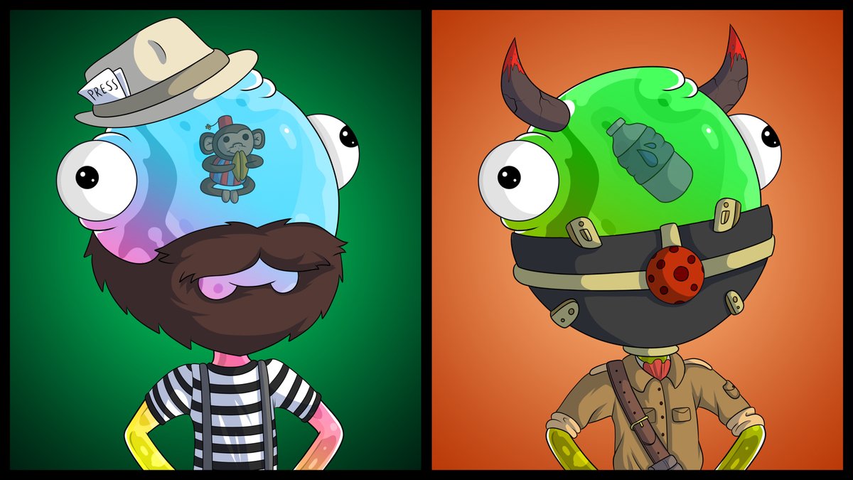 To celebrate our milestone of 35k followers, we are giving away these two Goobers as our way of saying thank you! 💚

Rules:
🧪 Retweet this
🧪 Follow us <a href="/GoobersNFT/">Goobers</a> 
🧪 Tag 2 friends

2 winners will be chosen 11/26
Goob luck #GooCrew #NFTCommunity