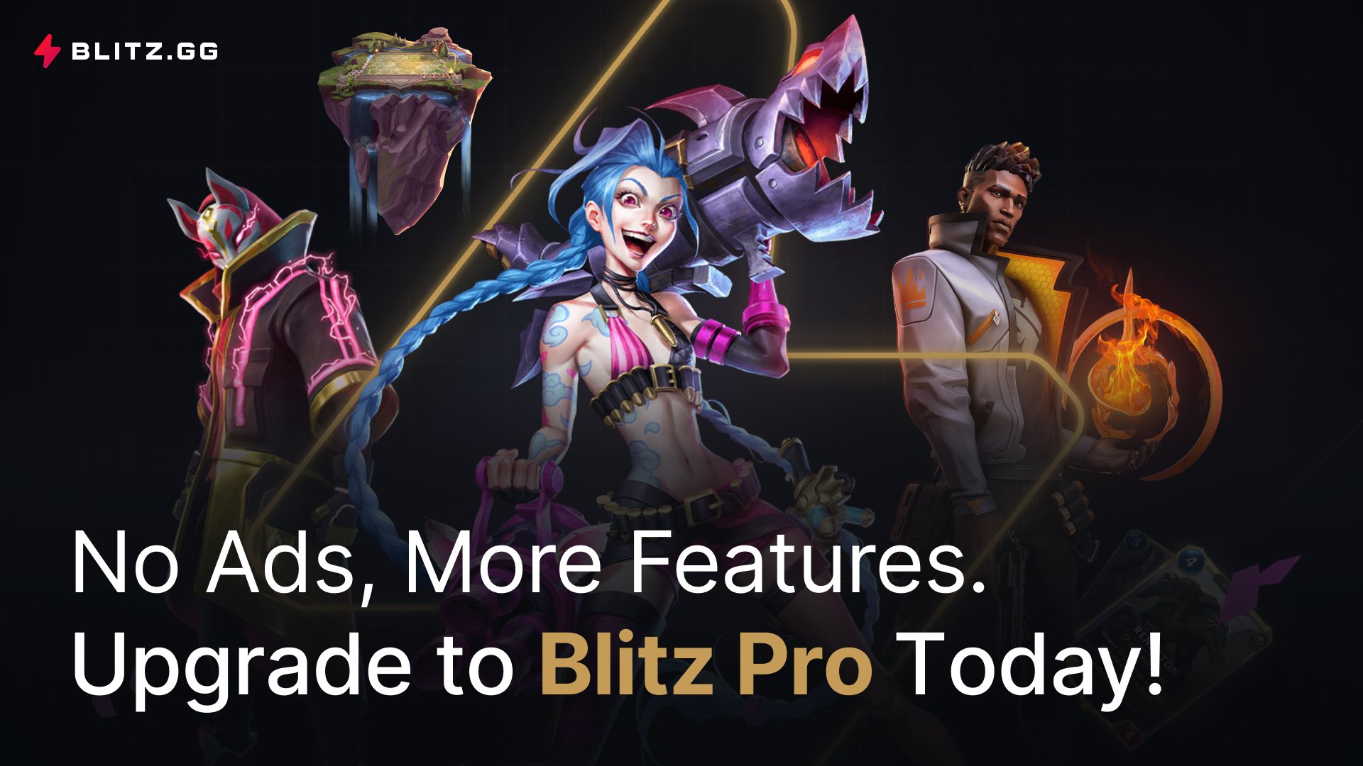 Blitz App - New. League of Legends. Features. The