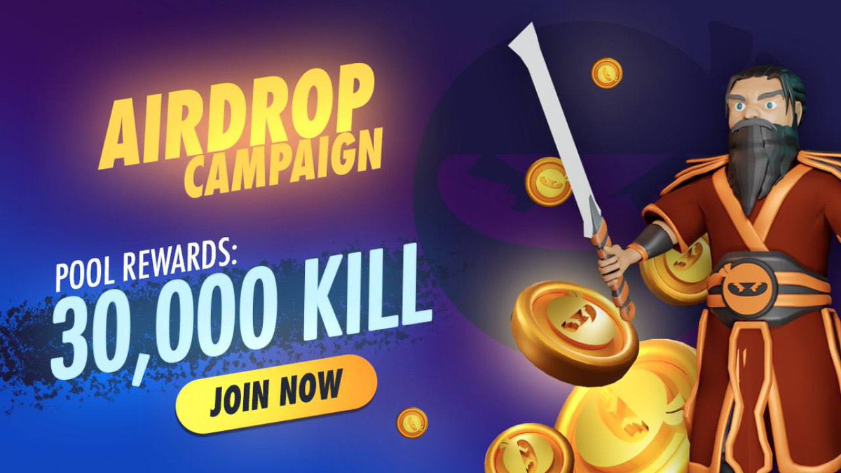 🚀 MemeKiller Airdrop  
💰 Value: 50 $KILL Tokens 
👥 Referral: 50 $KILL Tokens 
📅 End Date: 1st January, 2022
🏦 Distribution Date: 15th January, 2022

Talk with the Telegram Bot
t.me/MemeKillerAird…

#NFT #Airdrop #KILL #MEMEKILLER