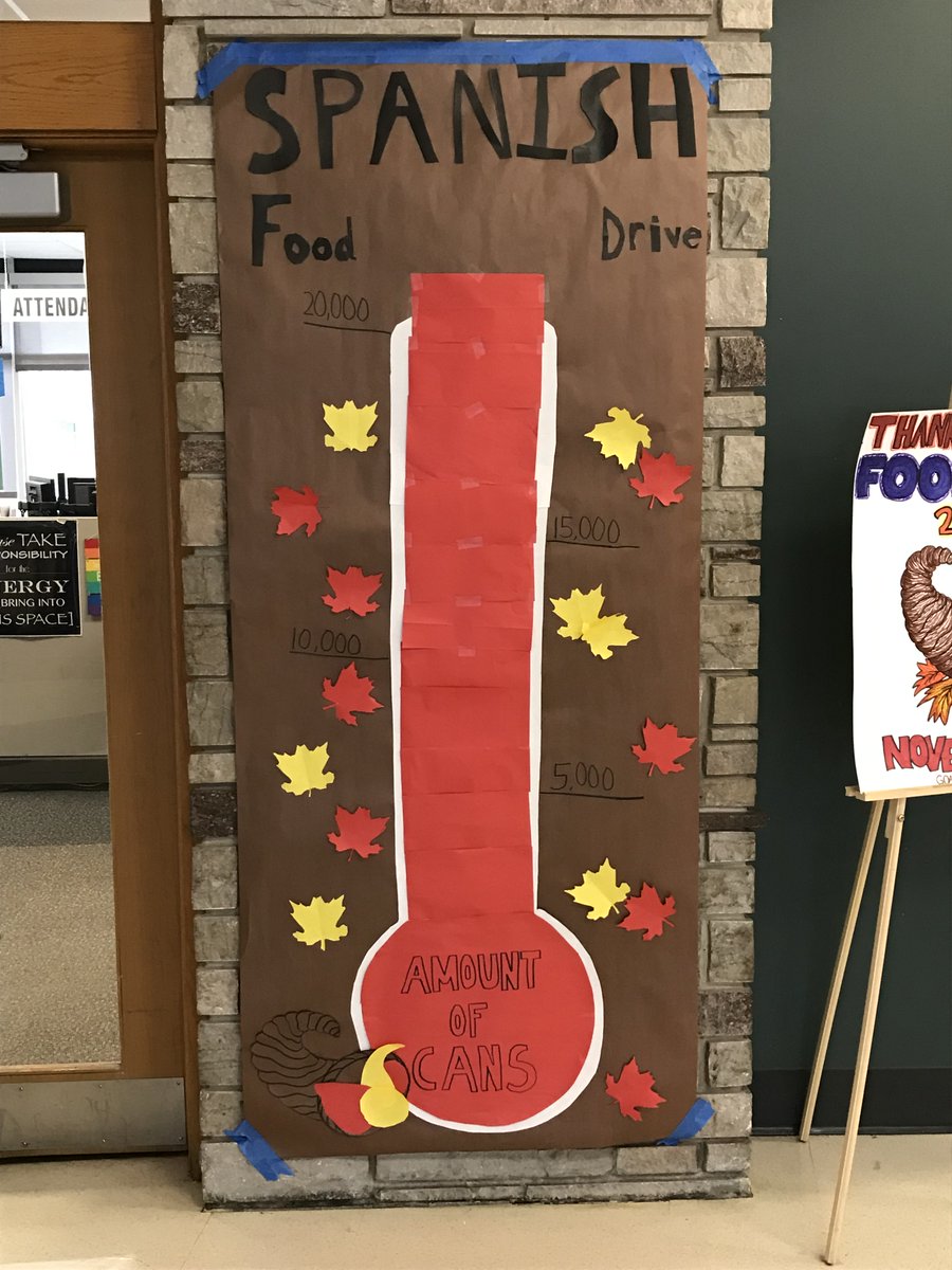 NicoletKnights's tweet photo. The Spanish 4 Honors &amp; 5AP Thanksgiving Food Drive collected 21,116 food items &amp; raised over $8,664 to benefit Feeding America of SE WI, United Migrant Opportunity Services, &amp; Faith Santa Fe Lutheran Church.
Thanks to our community &amp;  staff we exceeded our goals for this year!! https://t.co/ytTAq45qQe