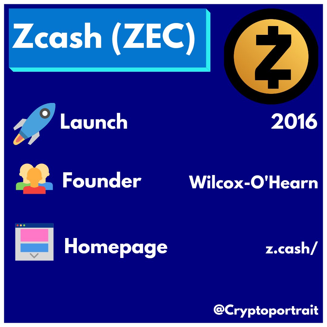 cryptoportrait's tweet photo. Today we want to introduce you to #zcash .
Tell us in the comments what you think about #zec and its future. 🤔

We hope you enjoy our educational content.🎓
Keep in mind that this is not financial advice.

Unbezahlte Werbung // unpaid advertisment.

#crypto #cryptocurrency https://t.co/zISSND7h0Q
