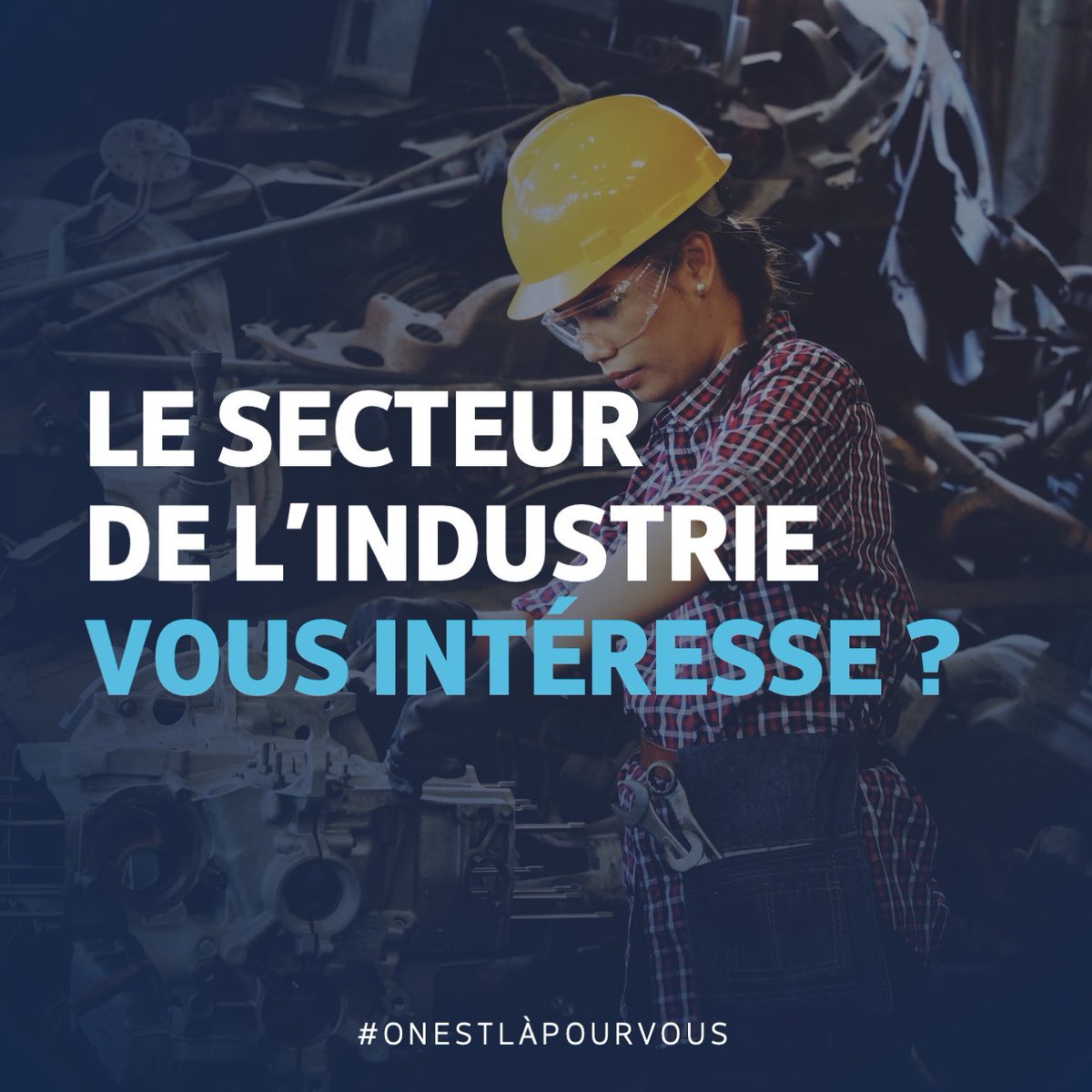 Le secteur de l'industrie : ca vous dit ?
📅 Jusqu'au 28 novembre, profitez de plusieurs milliers d'événements sur l'ensemble du territoire pour découvrir ce secteur qui recrute ! 
Pour en savoir plus ➡️ plmpl.fr/c/QJtCi

#TousMobilisés #OnEstLàPourVous