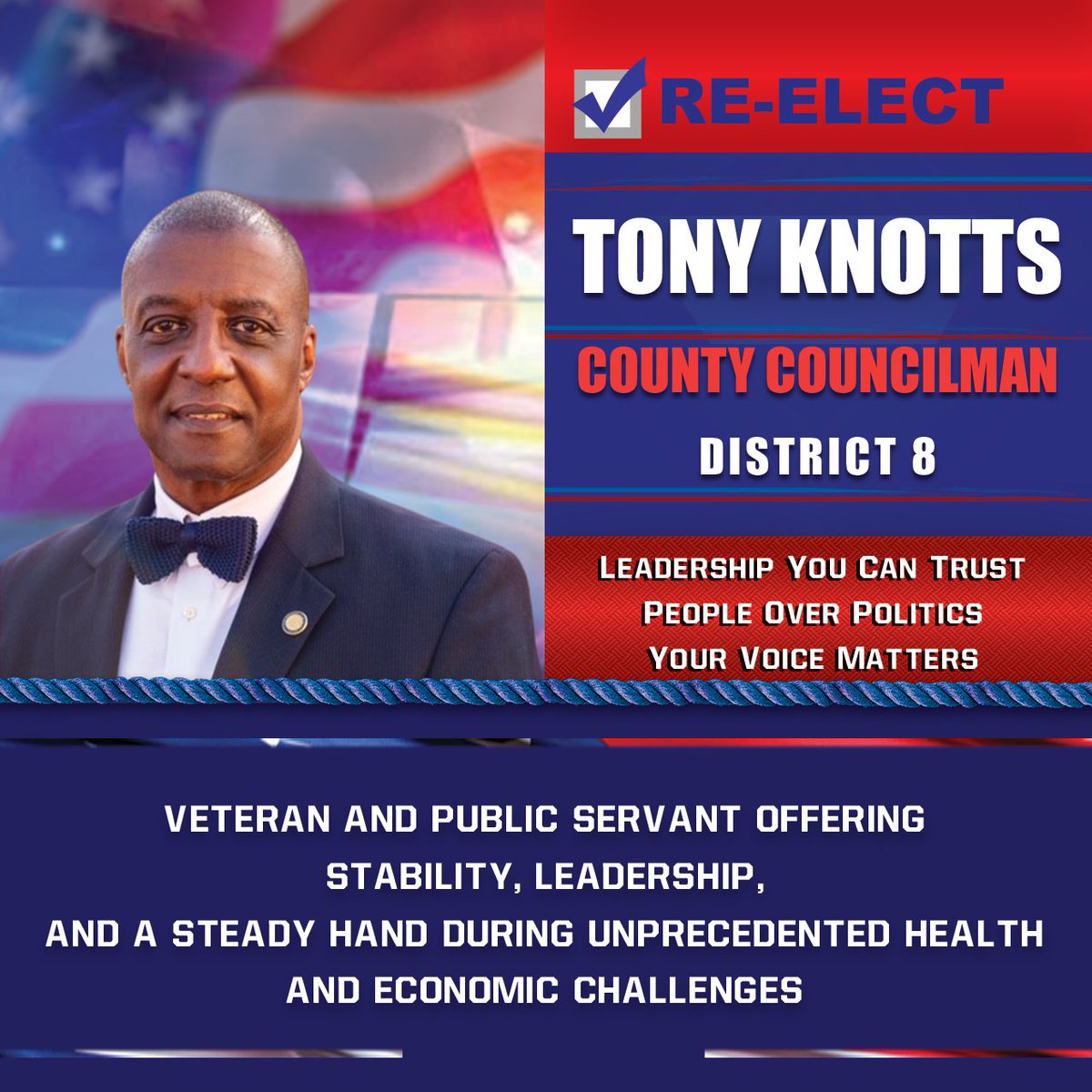 VoteKnotts's tweet photo. 🔥Re-elect TONY KNOTTS for County Councilman District 8. To learn more information, donate, or to get involved, please visit the website at https://t.co/rQZxP3Uf3z

#vote #votetonyknotts #tonyknotts https://t.co/HpYReCr4xa