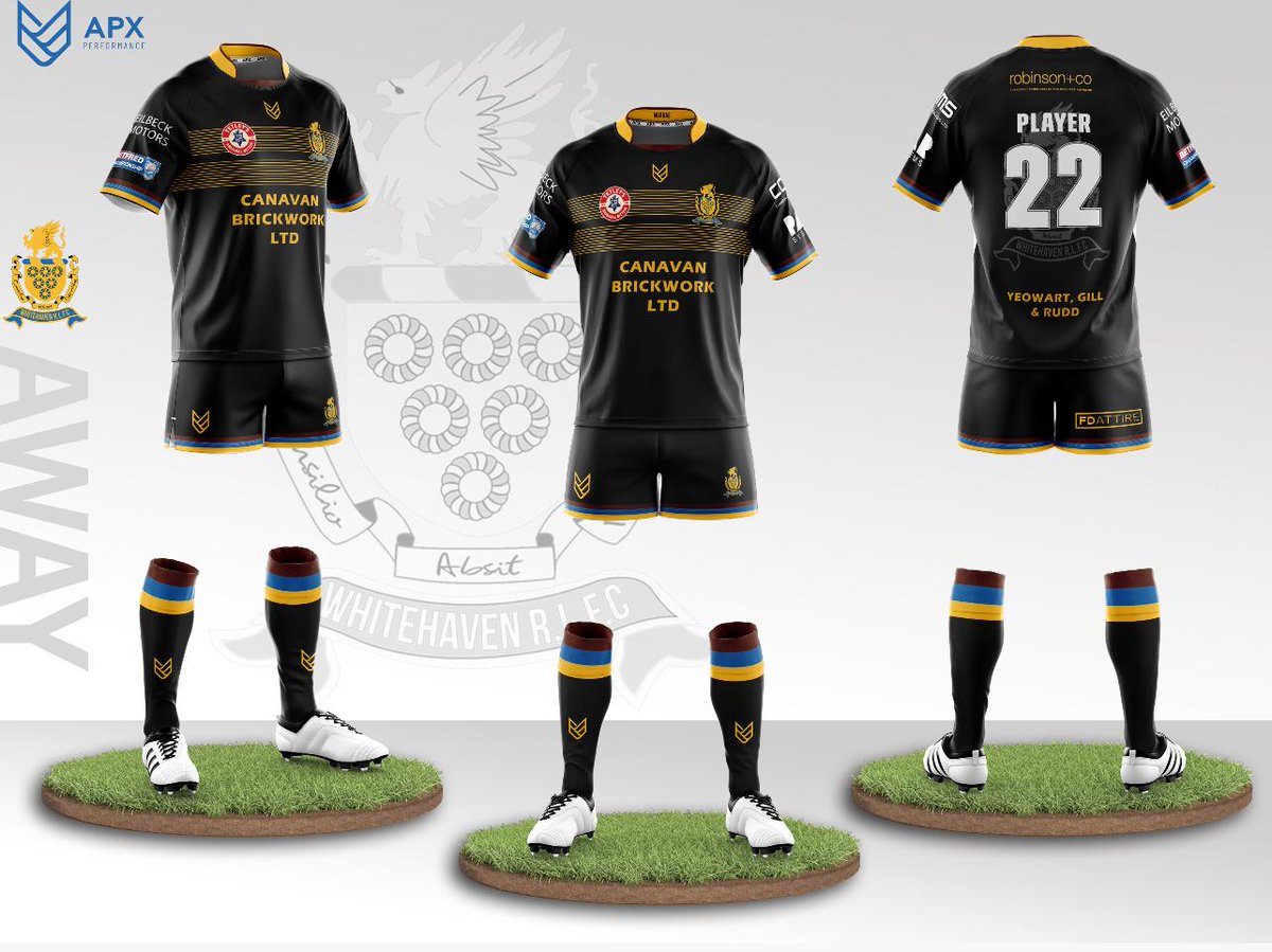 Whitehaven Rugby League are delighted to announce their alternative shirt for the 2022 <a href="/Betfred/">Betfred</a> Championship campaign with our new Kit Partners APX Performance (@ApxSports)