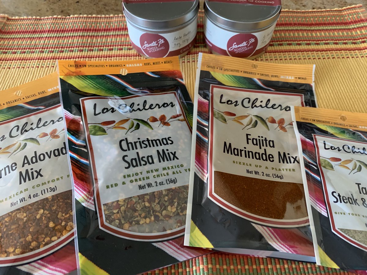 When we visit #SantaFe, I always bring home the flavors I love. ⁦@CityofSantaFe⁩ #TheCityDifferent ⁦<a href="/santafecooking/">SantaFeSchoolCooking</a>⁩ #SantaFeNM ⁦<a href="/ediblenewmexico/">Edible New Mexico</a>⁩ #christmasinsantafe