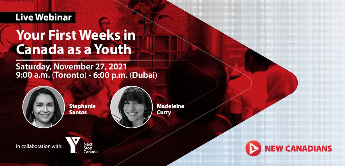 Moving to a new country on your own can be an overwhelming experience for some, especially for newcomer youth! Join us this week to learn all you need to know to get started in your first few weeks in Canada! loom.ly/upnWZsM
#NewCanadians #immigration #Canada
