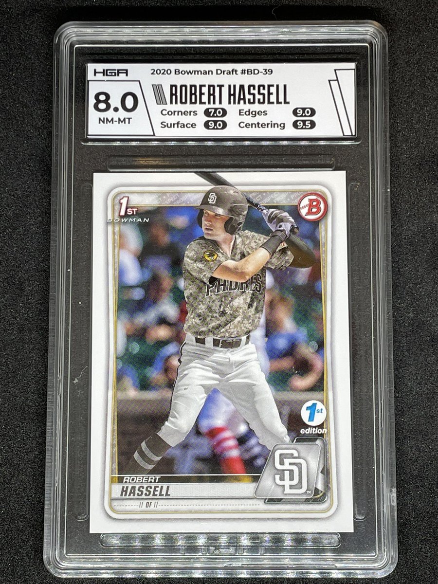 Cardgoats's tweet photo. Time for the first ever GOATS GIVEAWAY!

Follow and RT and you’ll be in the mix for this Robert Hassell First Edition HGA 8. He’s going to be good!

Drawing will take place Black Friday at 9 a.m. or at 250 RTs, whichever’s first. Good luck!

@HobbyConnector @sports_sell https://t.co/4f81j8s8q7
