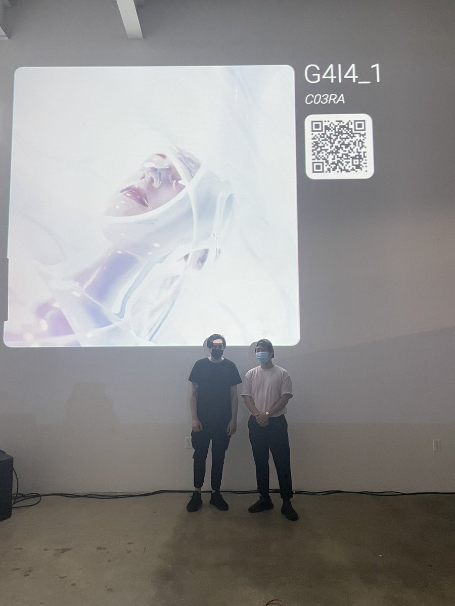<a href="/SearchNFTs/">SearchLight.Art</a> This incredible piece was on display for the 2021 <a href="/ArsElectronica/">Ars Electronica</a> festival in NYC!!!  Great piece <a href="/C03RA_/">Mathías Chumino / C03RA</a> !!!