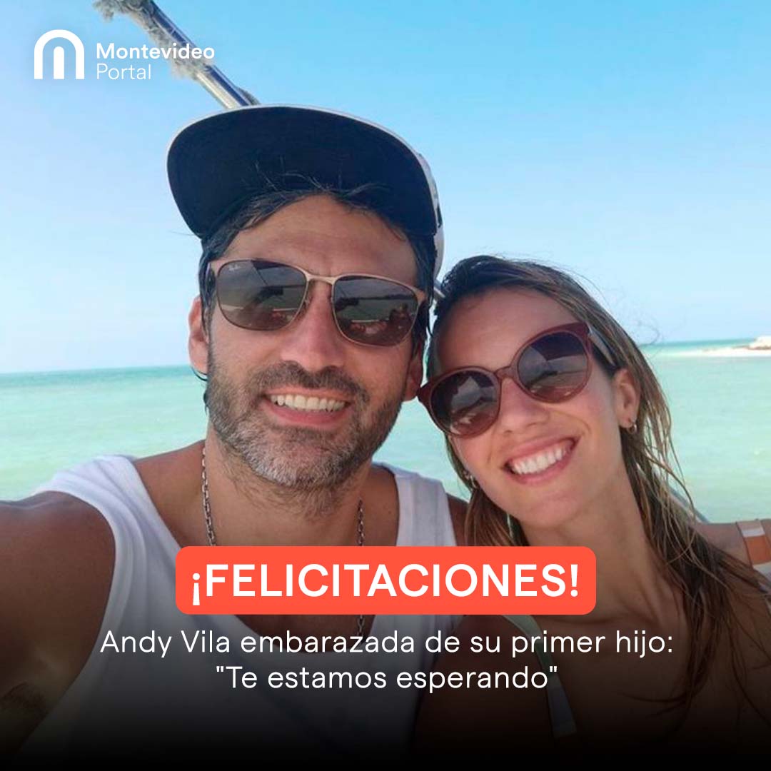 portalmvd's tweet photo. #AndyVila sorprendió a los usuarios de Instagram con un inesperado y lindo anuncio. Junto a #EmilianoÁlvarez y con una ecografía en la mano, la conductora comunicó su embarazo. https://t.co/gBEuc9MGGp