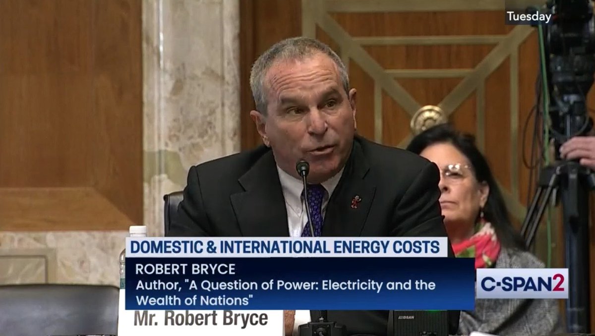 pwrhungry's tweet photo. Reminder: I testified in front of Senate Energy and Nat. Resources Comm. last Tues about high energy prices.
The hearing’s available on @cspan
My (5-min) spoken remarks begin at about 23:30: #winddrought #EuropeanEnergyCrunch #natgas #Food #renewables
https://t.co/27GTLb92NV https://t.co/xENRqptTKo