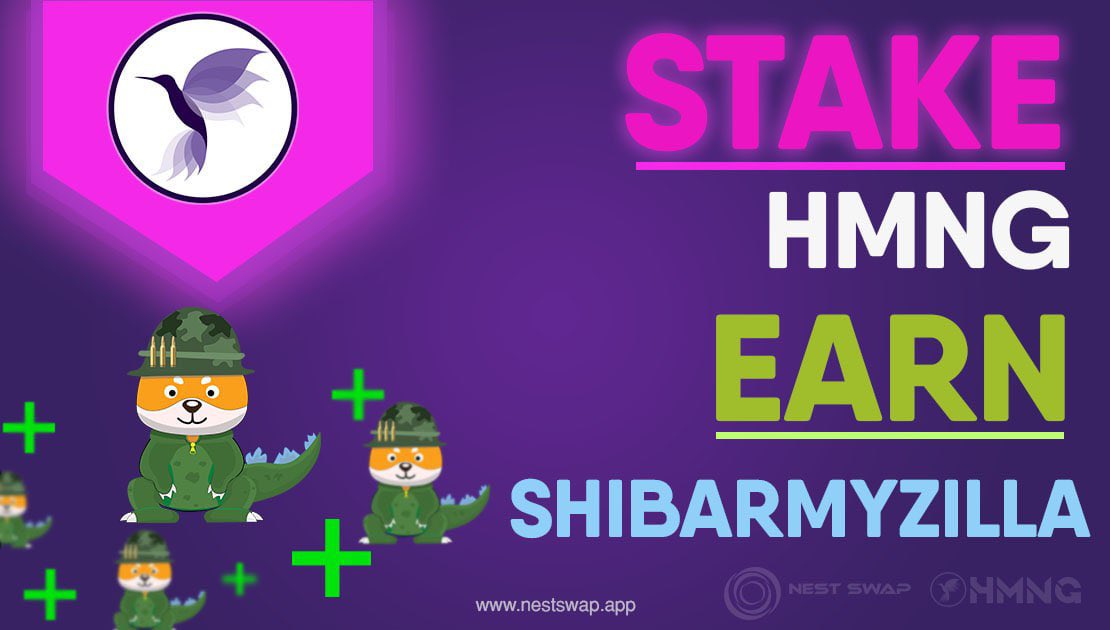 Hummingbird Finance $HMNG (@hmngbsc) on Twitter photo #NestSwap is excited to be collaborating with <a href="/shibarmyzilla/">Shibarmy Zilla</a> Shibarmy Zilla $SZILLA. $HMNG $HEGG hummingbirdbsc.medium.com/hmng-shibarmyzβ¦ #NestSwap is excited to be collaborating with <a href="/shibarmyzilla/">Shibarmy Zilla</a> Shibarmy Zilla $SZILLA. $HMNG $HEGG hummingbirdbsc.medium.com/hmng-shibarmyzβ¦