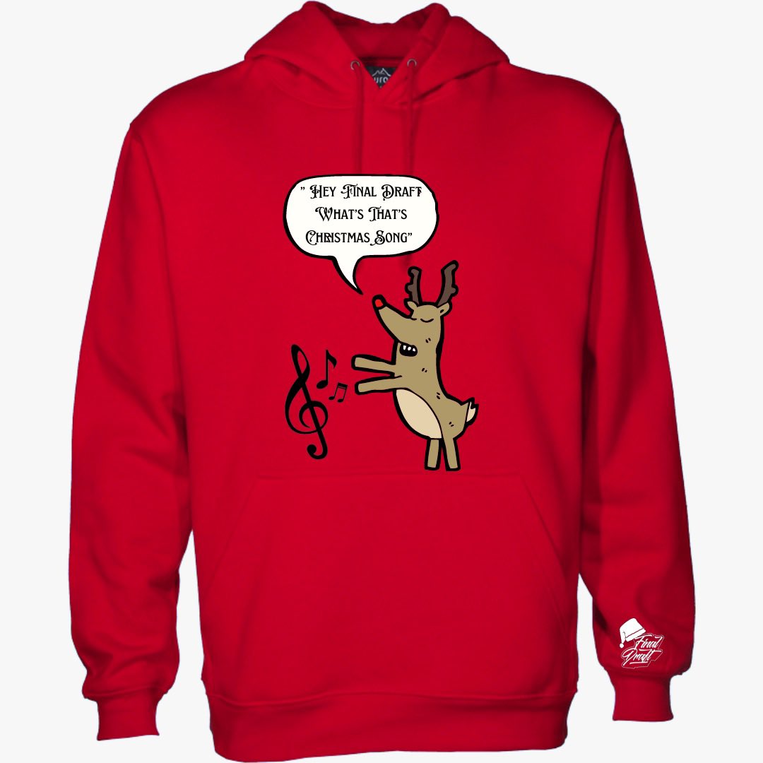 4FinalDraft's tweet photo. Final Draft Holiday Merch 🎄 Available On https://t.co/TcqqP3mZIo Happy Holidays 🎄🙌🏾🙌🏽🙌🏿 https://t.co/Yl2dA5Crcz
