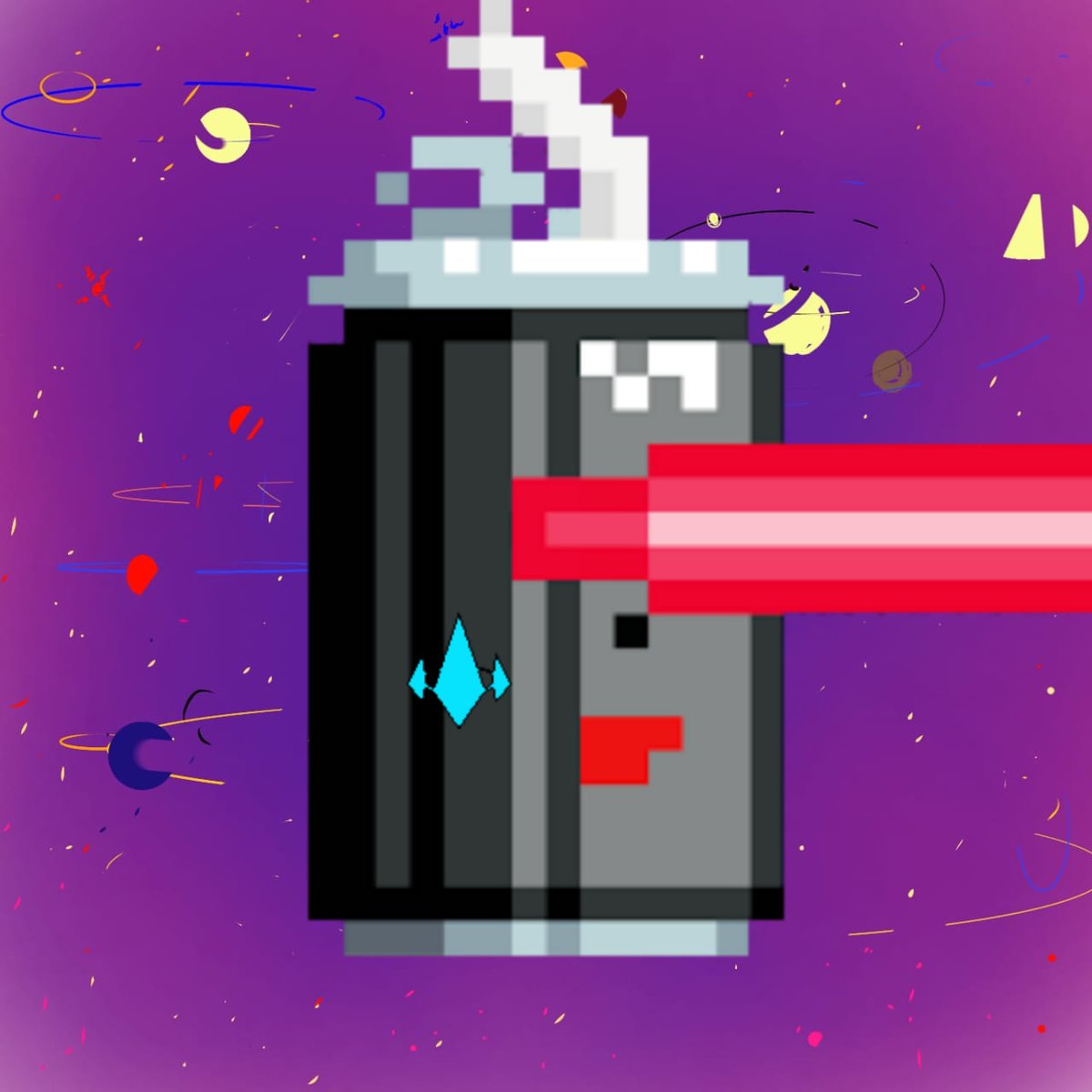 whiteandbright_'s tweet photo. @ProtocolTalis @galactic_drinks Got two lazers, one female one male, red lips seem rare af, GMI 😎 https://t.co/UQF6NszMQ5