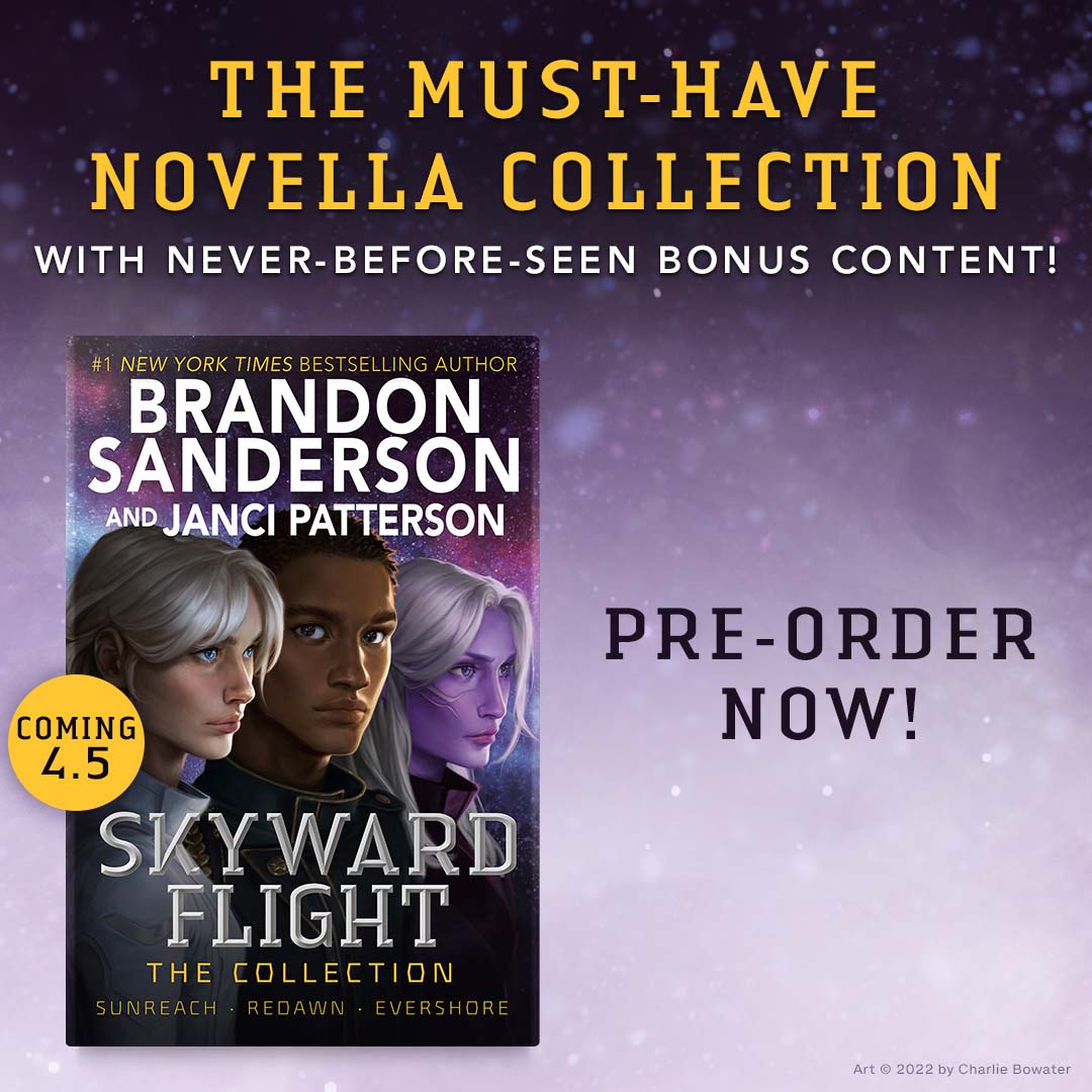 Brandon Sanderson on X: Skyward Flight: The Collection. Coming