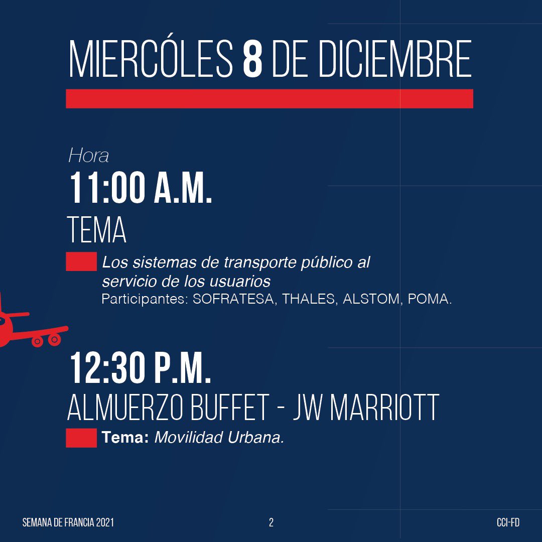 AlcaldiaDN's tweet photo. Calendario de actividades de #SDF2021
Una semana que estará llena de conferencias y talleres cruciales para la #sostenibilidad y el desarrollo de las relaciones franco- dominicanas.
#ccifd #sdf2021 #ciudadsostenible #sostenibilidad #forodenegocios https://t.co/Jz71QKuB25