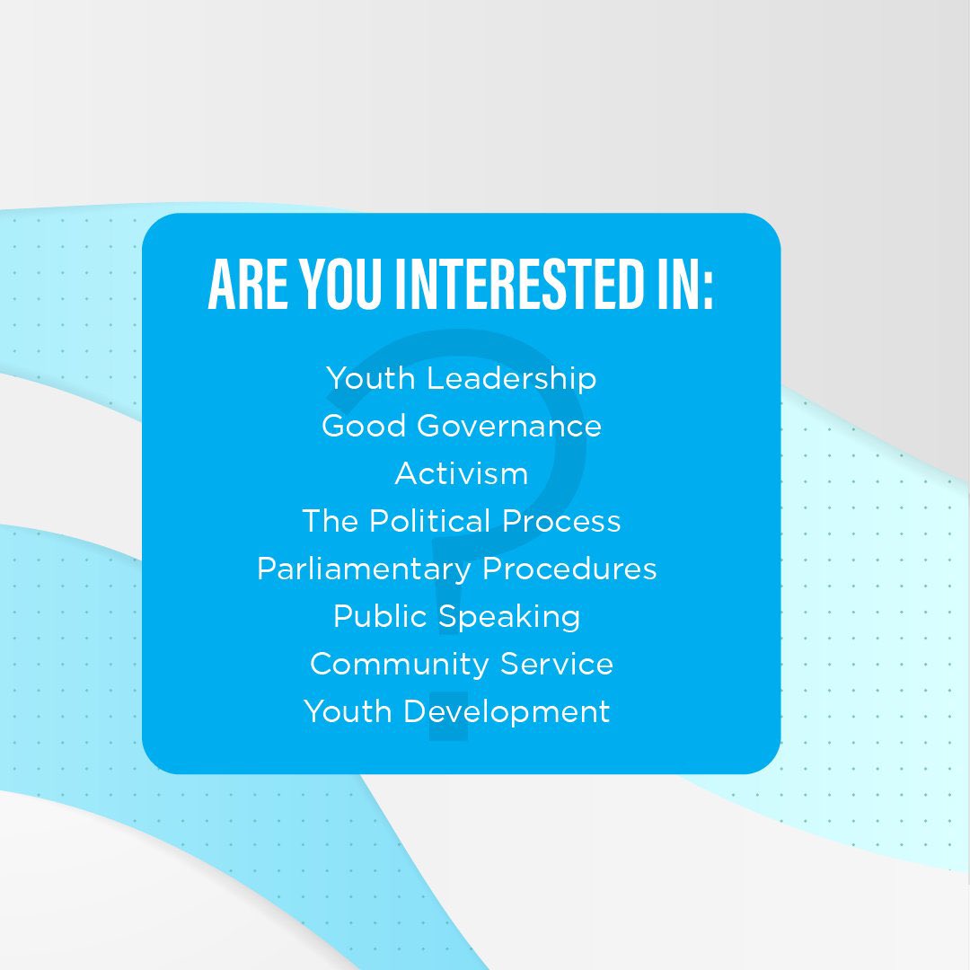Applications are NOW OPEN for the 2022 Cohort of the National
Youth Parliament of Jamaica. You can visit youthjamaica.com to access the application form. 

For further details, you can email nypjamaica@gmail.com or call
+1 (876)-922-1400.

#MOEYI #YouthMonth2021