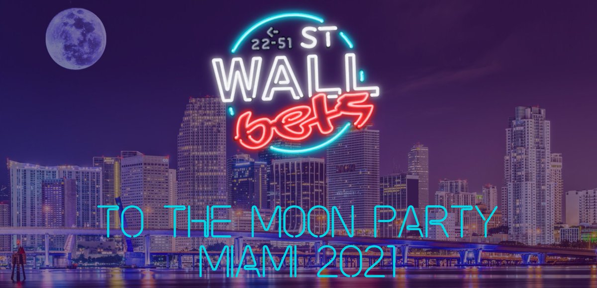 WSBDapp's tweet photo. Ready for a party?! 🎉 Cause we are! 💎🙌 And all Diamond Hand Pass #hodlers are invited!

Location: #SouthBeach #MiamiFL
Date: Tuesday, November 30th, 2021

Reserve NAO! https://t.co/3oHAppRibQ

🚀🌑

#wsbdiamondhandsnft #WSBparty #tokenmischiefNFT #WallStreetBets #DeFi https://t.co/eB0un2tJcM