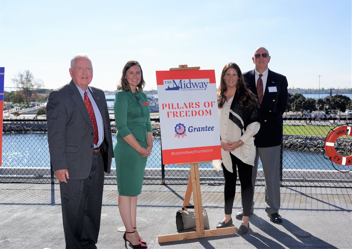 MCRDmuseum's tweet photo. We are proud to announce that the MCRD Museum Foundation has been selected as a 2022 #PillarsofFreedom grantee! We are humbled and honored to have been selected and look forward to continuing in our mission of supporting our military community. Thank you #USSMidwayFoundation! https://t.co/VNIrDiuJqq