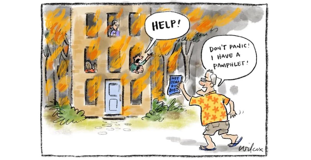 L_DeWeaver's tweet image. Typical response for the #SloganBogan #MorrisonMustGo