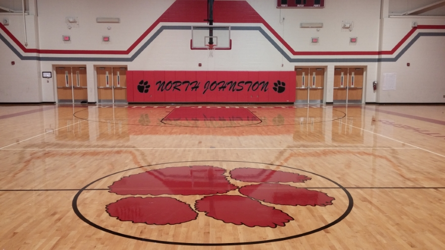NJHS_Hoops's tweet photo. Tonight, basketball season tips off at North Johnston as the @NJHS_Panthers  take on @SJHSTrojans! JV Boys 4:30, VG 6, VB 7:30pm. @NojoProwl theme tonight is Camo night! $7.00 admission, masks required. #NojoHoops https://t.co/NMjtTYSgTZ