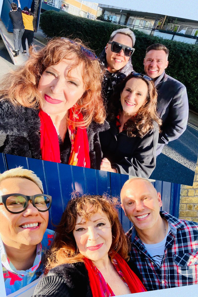harriet_thorpe's tweet photo. #MondayMorning #MondayMotivation an #AbsolutelyFabulous start of #Panto #Rehearsals @XRoadsPantos X2 productions of #SnowWhite #Sharing #RehearsalRooms
X2 #WickedQueens
X2 #ManInTheMirror + 1 #Muddles
#YoursTruly @therealgokwan @LesleyJosephTV @JudgeRinderTV #AaronJames https://t.co/p8qQ6XUGqK