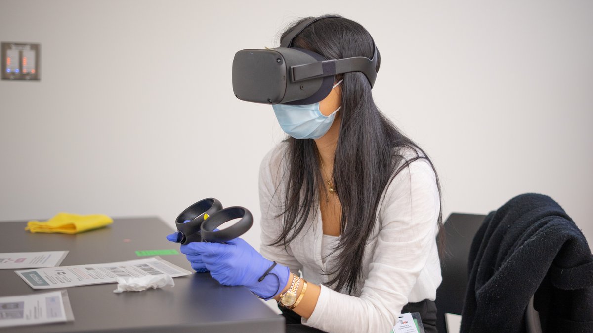 ubcmedvid's tweet photo. Join EdTech's, Paul Milaire, in-person this Wed Nov 24 @ #TECexpo2021 as he presents #ICEVR.
Test our immersive #VR case-based learning experience. Interview & diagnose a patient in a 3D virtual environment!
Register: https://t.co/5H7y6HQe53
#MedEd
#ubc
@UBCmedicine https://t.co/AmEnxl0L94
