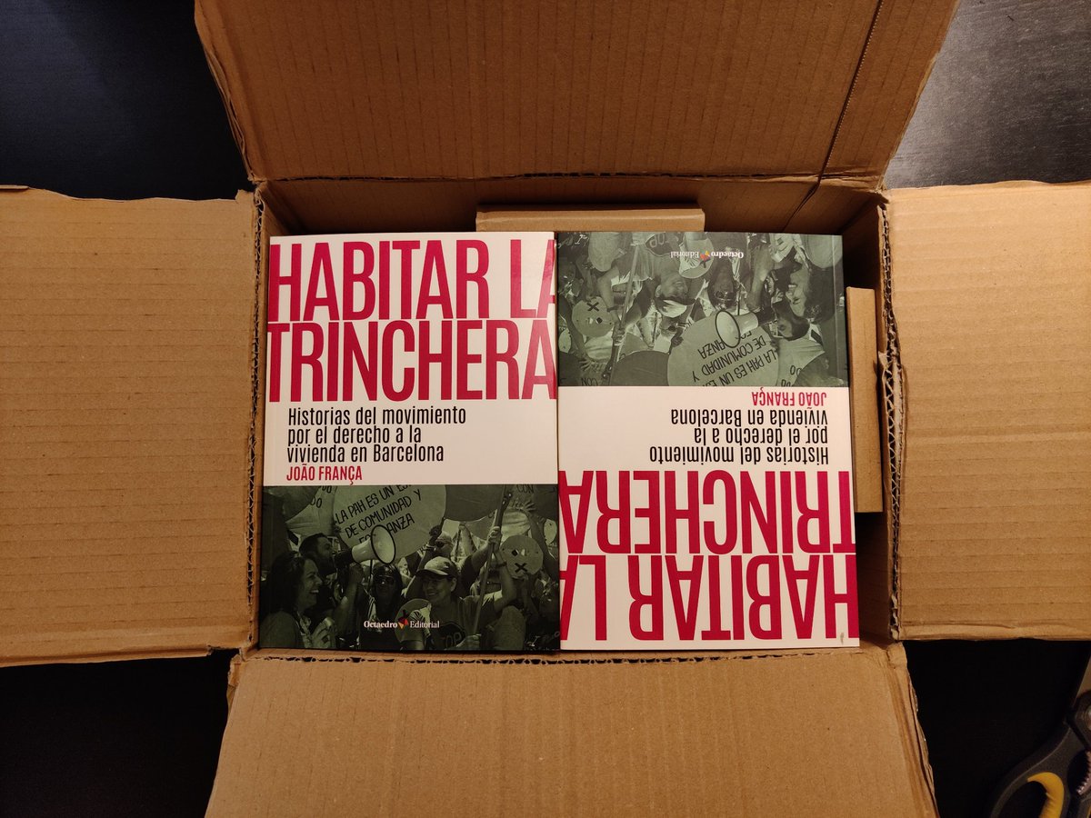 Arribar a casa i trobar-m'hi la traducció al castellà de #HabitarLaTrinxera 🤩
Aviat a les llibreries! octaedro.com/libro/habitar-…