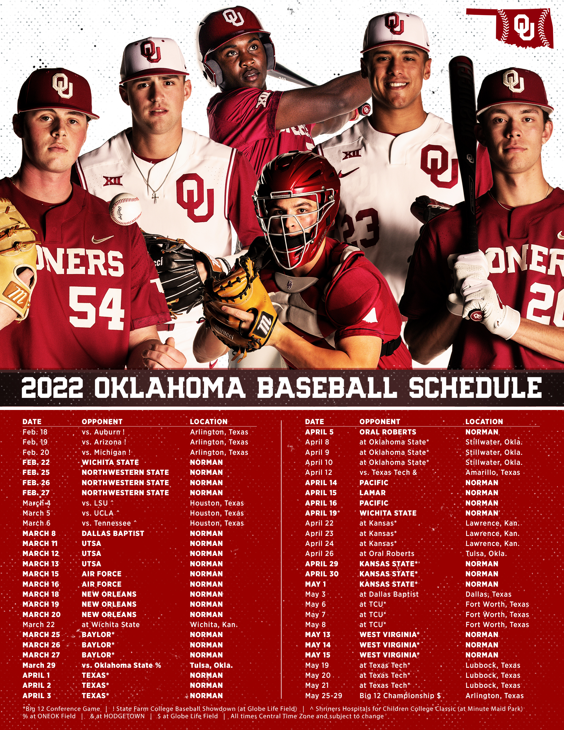 Oklahoma Baseball OU Baseball / Twitter