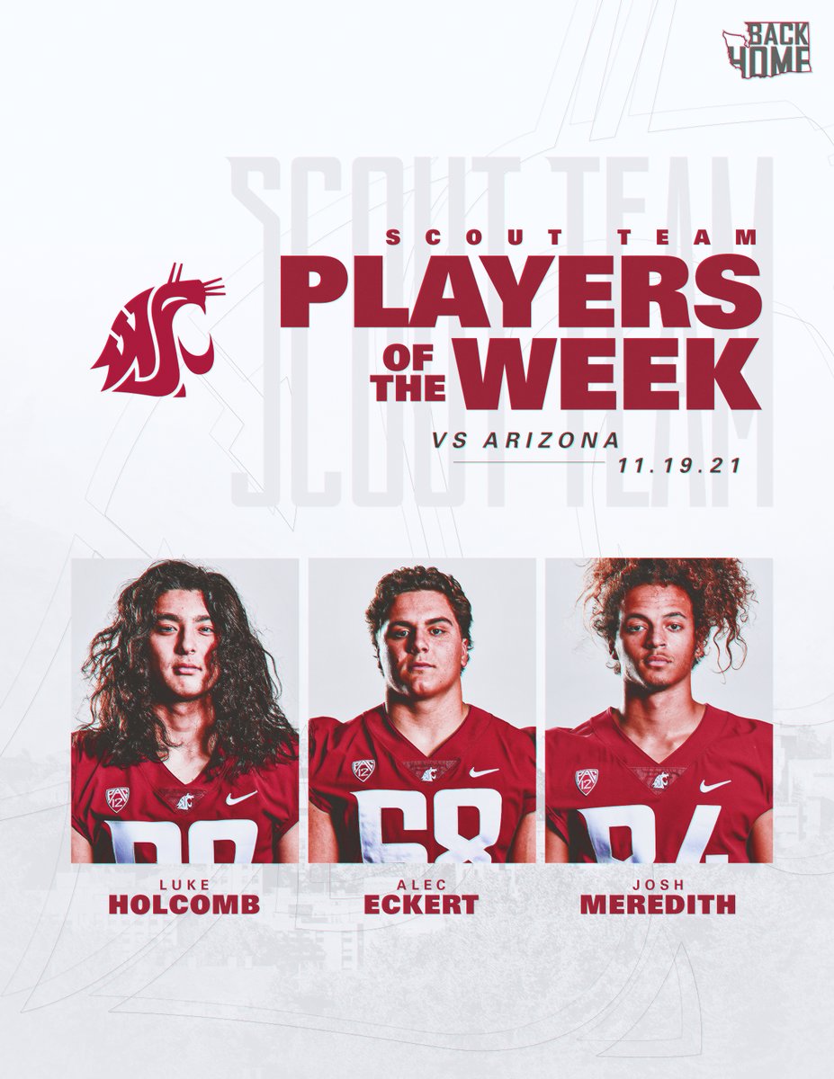 Defensive, Special Teams, and Scout Team 𝐏𝐥𝐚𝐲𝐞𝐫𝐬 𝐨𝐟 𝐭𝐡𝐞 𝐖𝐞𝐞𝐤 from Senior Night!

#GoCougs | #BackHome