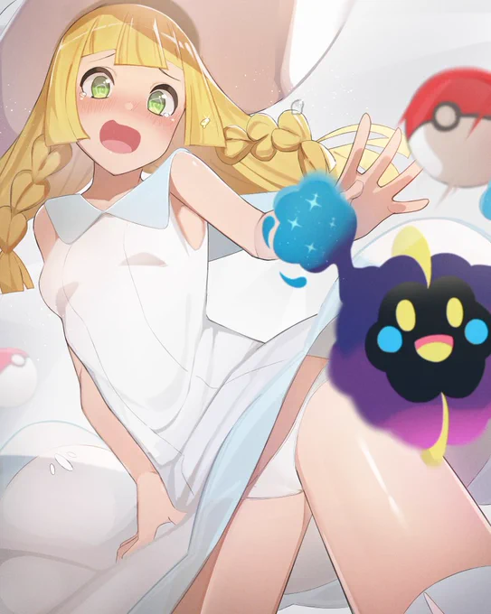 リーリエ&コスモッグ&パンツ 