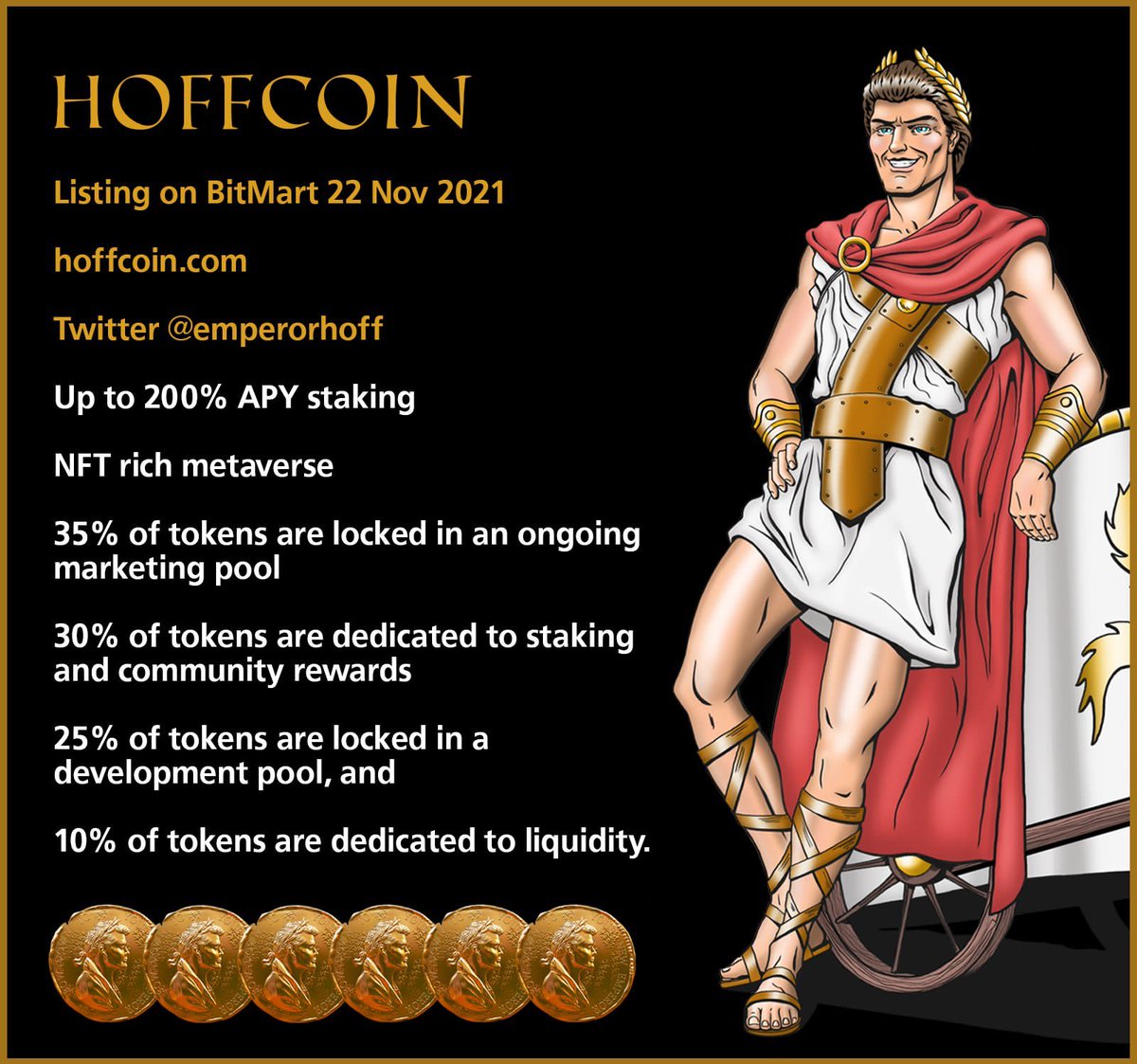 AmbassadorHoff's tweet photo. @davidgokhshtein David, take a look at $hoff #hoffcoin
Just listed on Bitmart 30 mins agoπ https://t.co/RvTU02KMwt