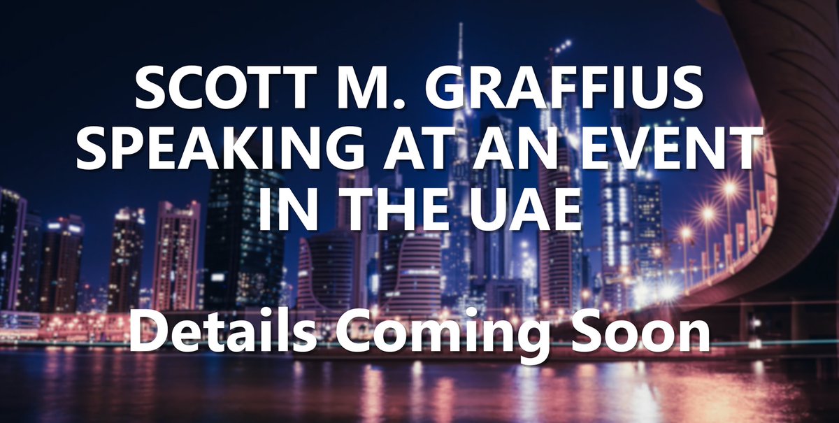 ScottGraffius's tweet photo. I’ll be speaking at an upcoming event in the UAE. Details coming soon. 

#speaker #publicspeaker #conferencespeaker #techspeaker #agilespeaker #projectmanagementspeaker #agile #projectmanagement #thoughtleader #influencer #CSP #CSPSM #CSPPO #CSM #CSPO #SFE #PMP #LSSGB #ITIL #pmot https://t.co/EPm2qEFEzi