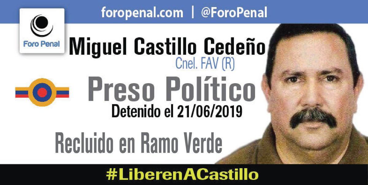 CedenoHortensia's tweet photo. Libertad para Miguel 
#LibertadParaLosPresosPoliticos https://t.co/55WUoBpcSU